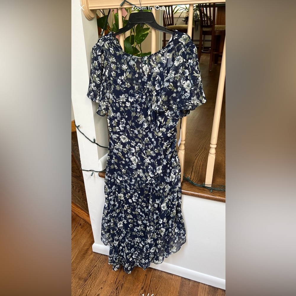 NWT Blue Floral ASTR Dress